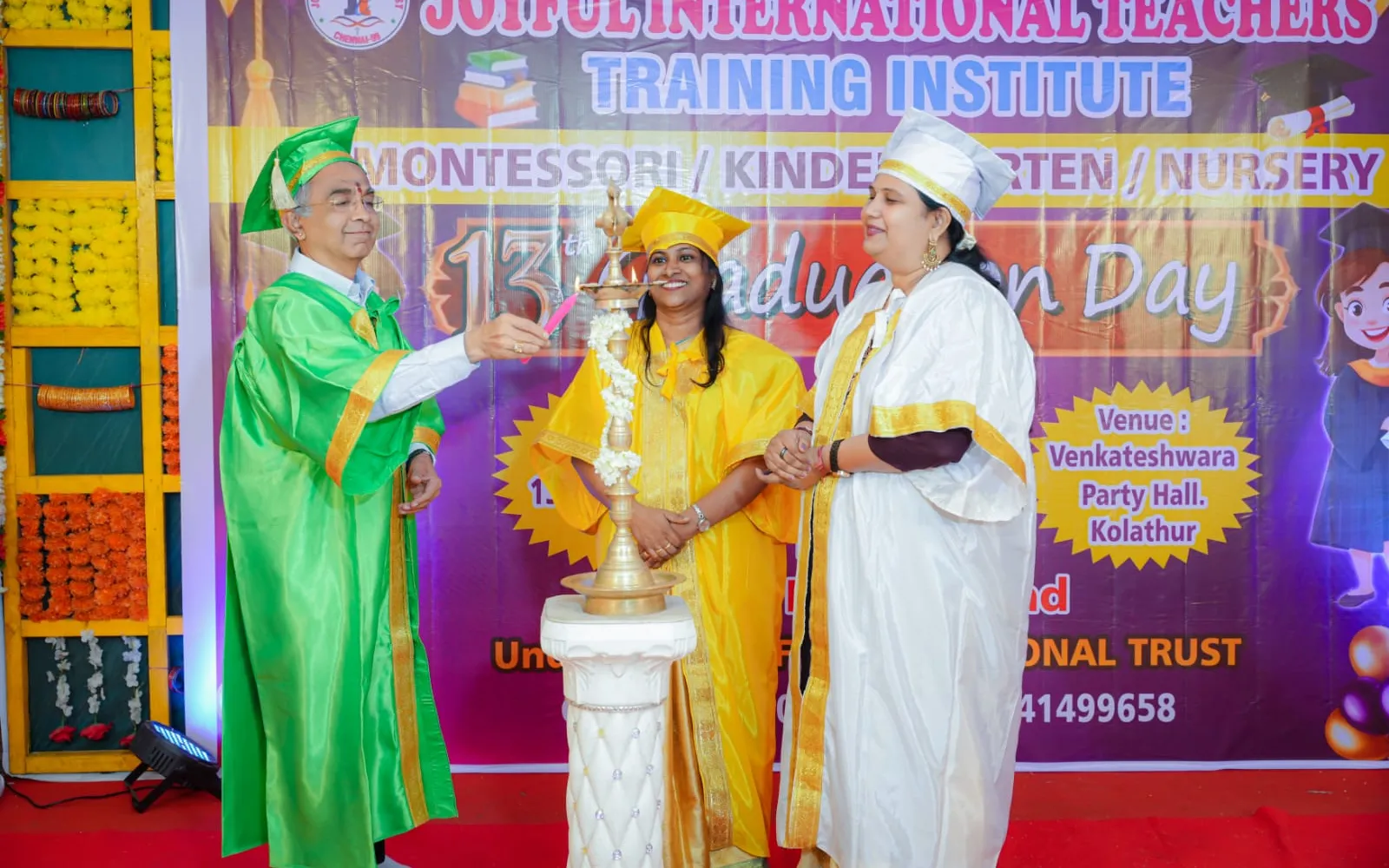Children Learning Activities at Joyful Kidz Day Care Kolathur