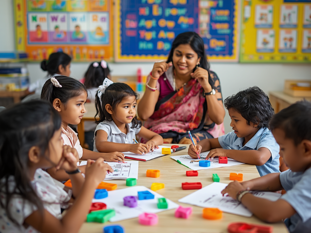 Kids Learning Through Play at Joyful Kidz