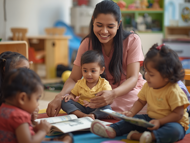Children Learning at Joyful Kidz Day Care Padi